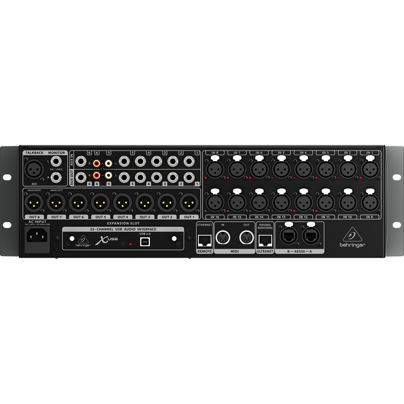 behringer百灵达x32 rack数码调音台 