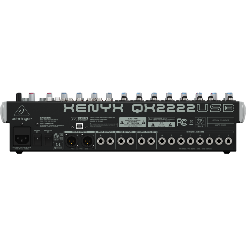 百灵达x2222usb调音台 