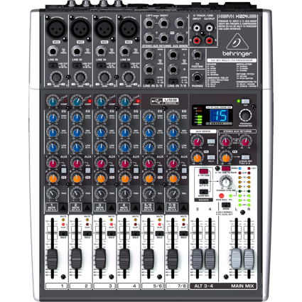 百灵达x1204usb调音台
