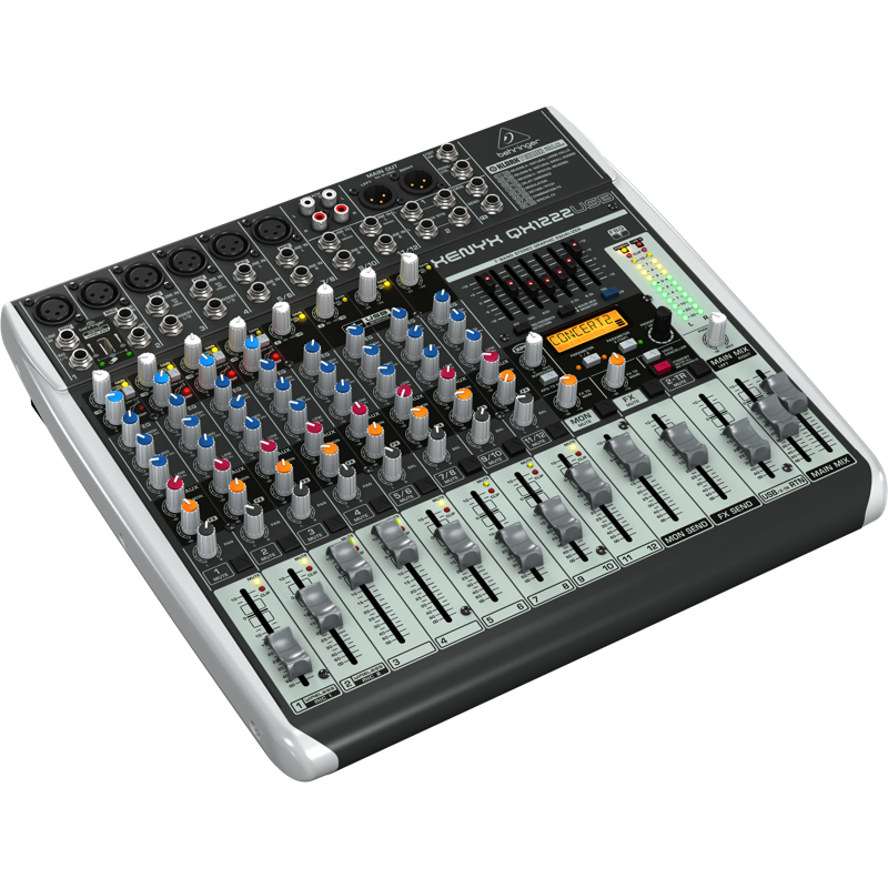百灵达xenyx qx1222usb调音台