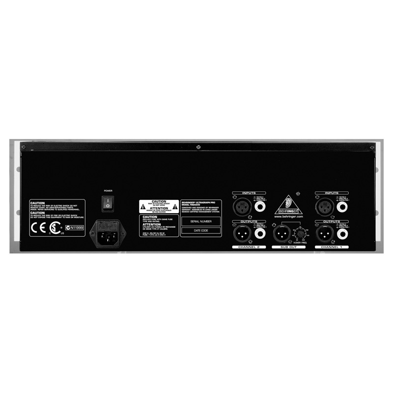 德国百灵达fbq6200均衡器