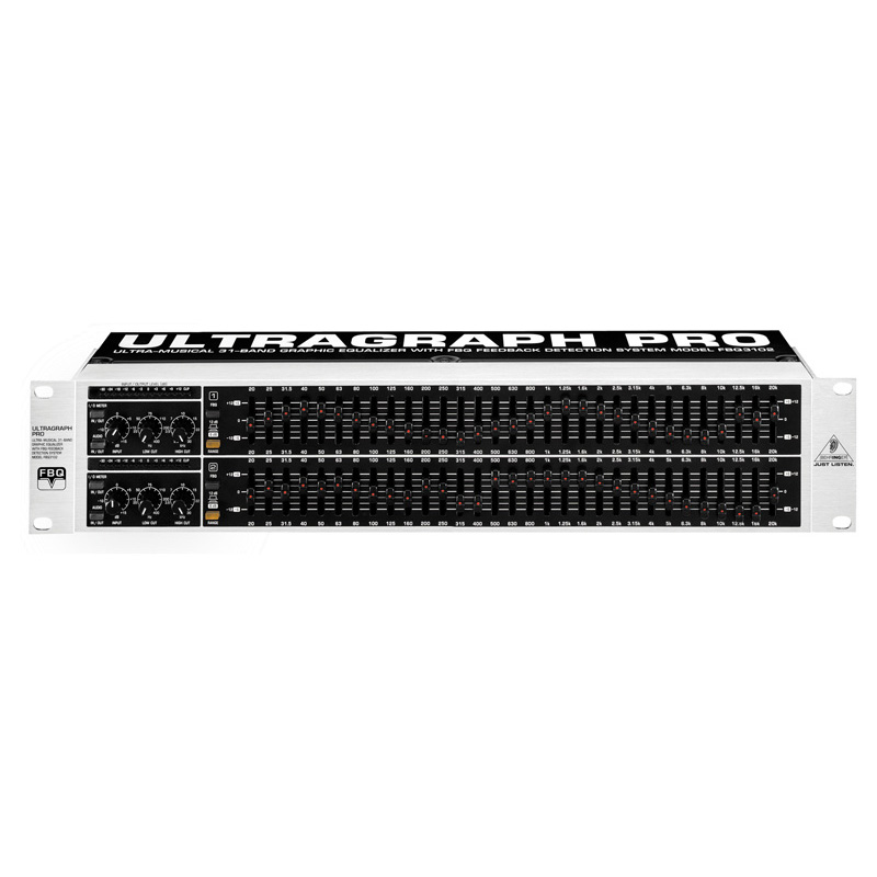 德国百灵达fbq3102均衡器