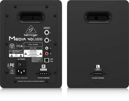  德国百灵达media 40usb音箱