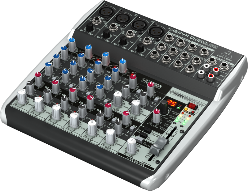 德国百灵达qx1202usb调音台